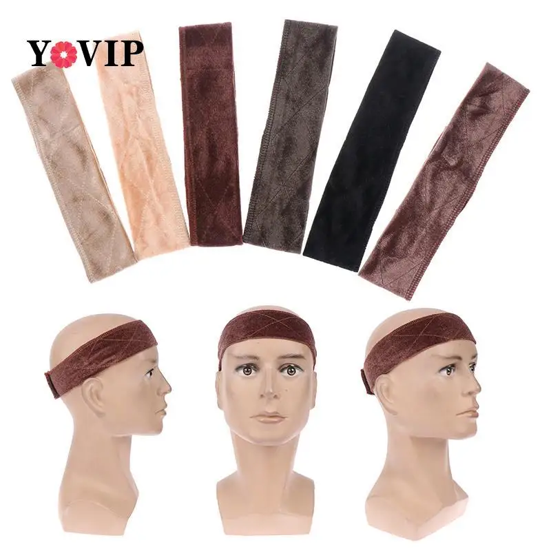 4.5x55 cm Elastic Band Brown/Black/Blonde Hand Made Non-Slip Wig Grip Band With Double Sided Velvet Adjustable Wig Hair Band
4.5x55 cm Elastic Band Brown/Black/Blonde Hand Made Non-Slip Wig Grip Band With Double Sided Velvet Adjustable Wig Hair Band