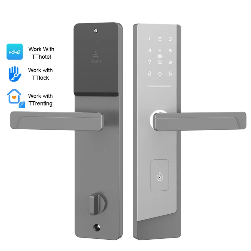 High quality Bluetooth cerradura inteligente door lock Wireless TTlock App rfid cerradura Smart Lock for apartments
High quality Bluetooth cerradura inteligente door lock Wireless TTlock App rfid cerradura Smart Lock for apartments