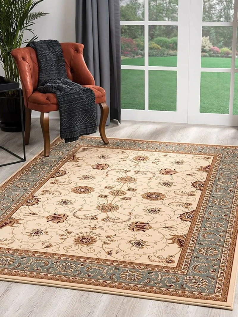 Indoor Carpet Area Rug Durable and Blue Traditional Runner Rug Bedroom Living Room Decor
Indoor Carpet Area Rug Durable and Blue Traditional Runner Rug Bedroom Living Room Decor