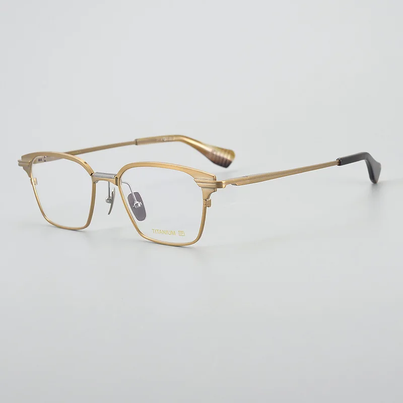 High Quality Vintage Pure Titanium Eyeglasses Frame Men Women Optical Myopia Prescription Glasses Retro Luxury Brand Eyewear
High Quality Vintage Pure Titanium Eyeglasses Frame Men Women Optical Myopia Prescription Glasses Retro Luxury Brand Eyewear