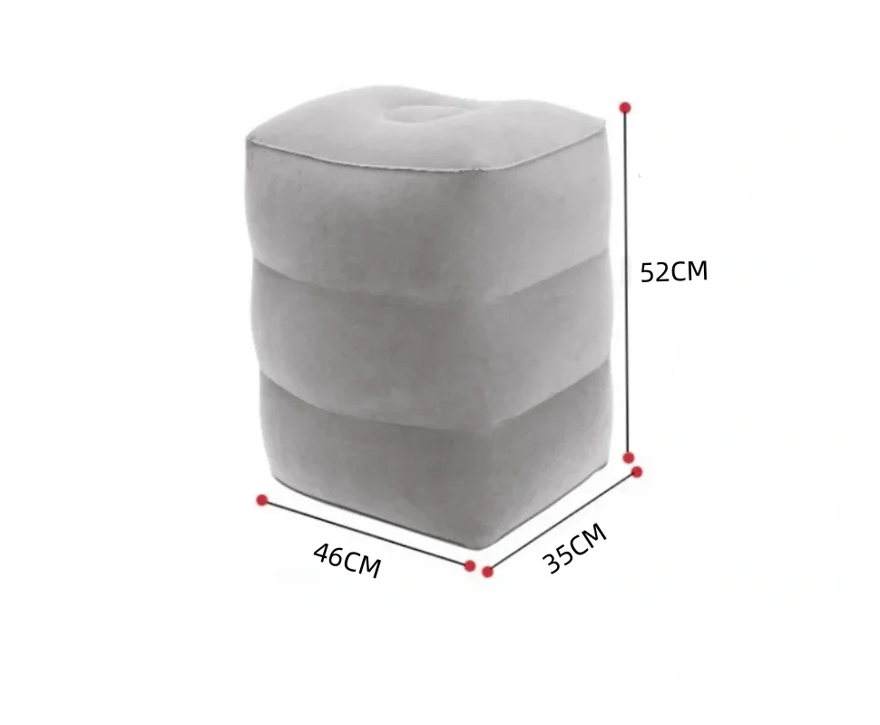 Portable inflatable travel footstool, three-layer height leg cushion and storage bag, outdoor comfort accessories 6 Mallzona S25f14be4303a4d3986b01dcb03e727a3I Portable inflatable travel footstool, three-layer height leg cushion and storage bag, outdoor comfort accessories Mallzona