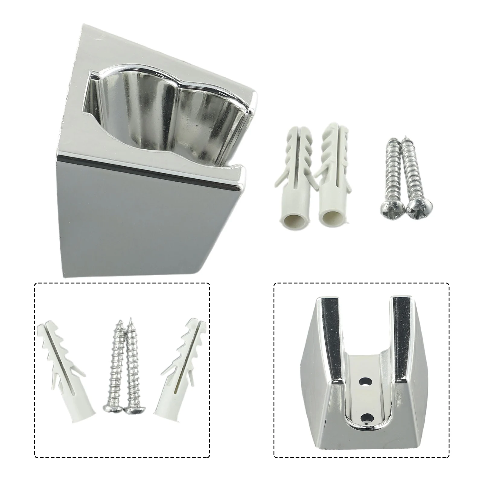 Shower Head Holder For Bothroom Adjustable Bathroom Shower Handset Holder 4.8*4.8*3cm Head Chrome Wall Mount Bracket
Shower Head Holder For Bothroom Adjustable Bathroom Shower Handset Holder 4.8*4.8*3cm Head Chrome Wall Mount Bracket