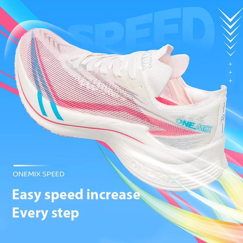 

ONEMIX 2024New Carbon Plate Marathon Running Shoe Pro Tests Stable Support For Shock-absorbing Ultralight Bounce Sneakers