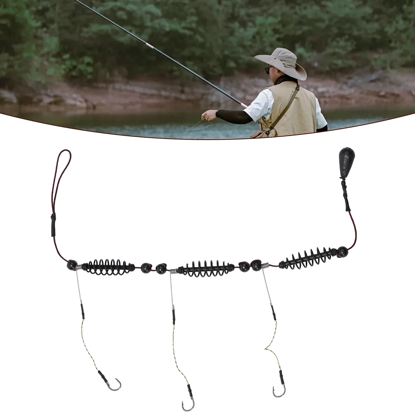 1x Bait Cage Set Ready Tied Fishing Tackle Fishing Hook Artificial Bait Cage Set Fishing Feeder Tools 15*10mm For Fishing Sinker
1x Bait Cage Set Ready Tied Fishing Tackle Fishing Hook Artificial Bait Cage Set Fishing Feeder Tools 15*10mm For Fishing Sinker