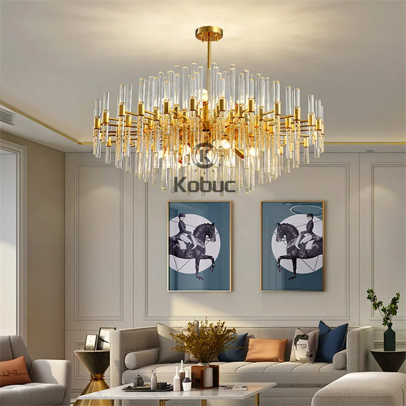 Kobuc LED Postmodern Gold Chandelier Crystal Glass Suspension Luminaire Lampen Pendant Lamp Pendant Light For Foyer Dinning Room
Kobuc LED Postmodern Gold Chandelier Crystal Glass Suspension Luminaire Lampen Pendant Lamp Pendant Light For Foyer Dinning Room