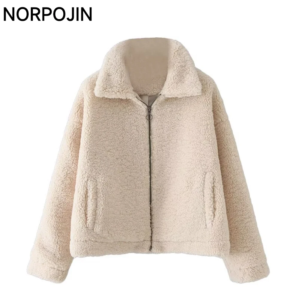 NORPOJIN Faux Lamb Wool Coat Women's Fall Winter Coats Warm Fur Jackets for Women 2022 Clothing
NORPOJIN Faux Lamb Wool Coat Women's Fall Winter Coats Warm Fur Jackets for Women 2022 Clothing