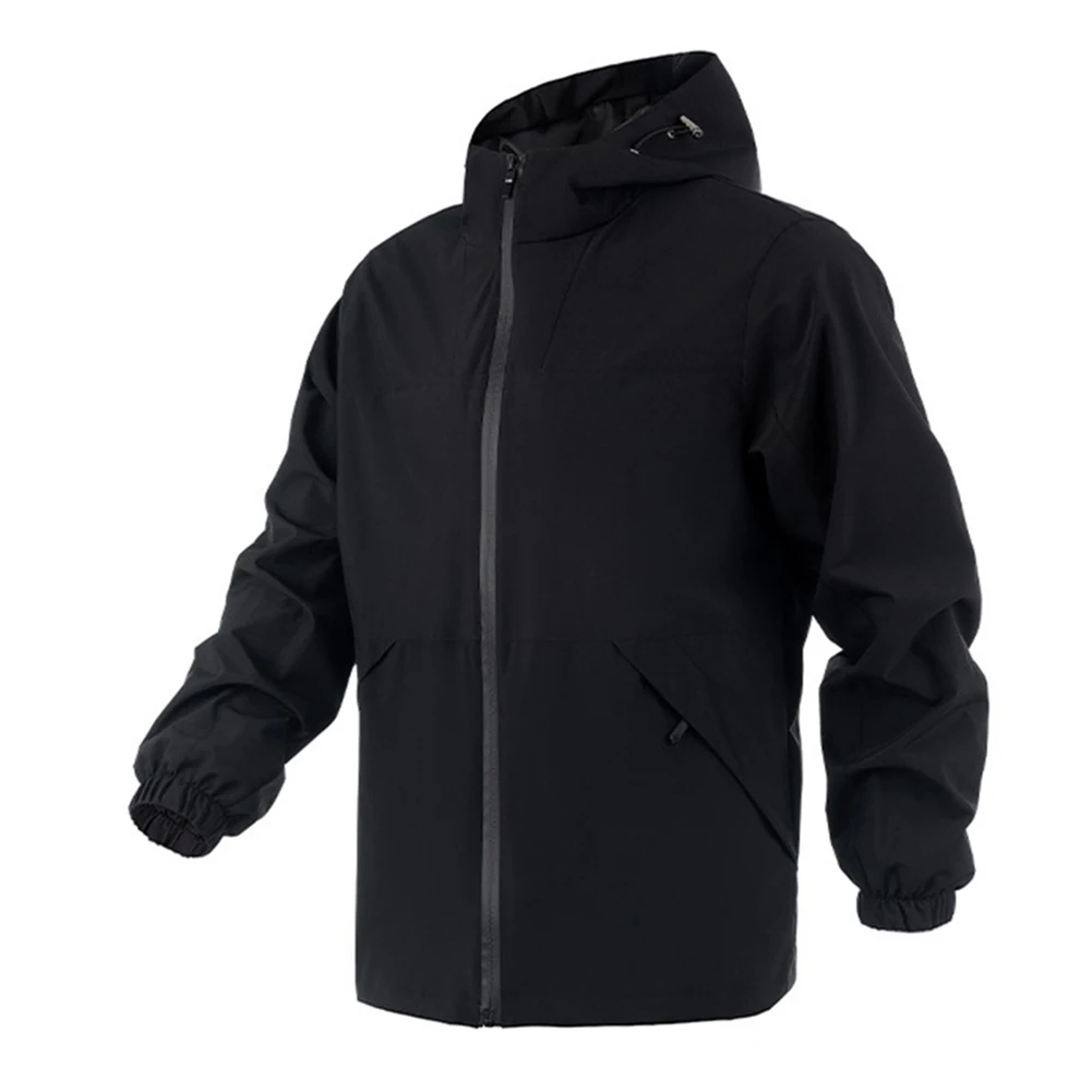 Men Women Waterproof Jacket Hooded Coat Outdoor Windbreaker Long Sleeve Top in Blue for All Weather and Activities
Men Women Waterproof Jacket Hooded Coat Outdoor Windbreaker Long Sleeve Top in Blue for All Weather and Activities