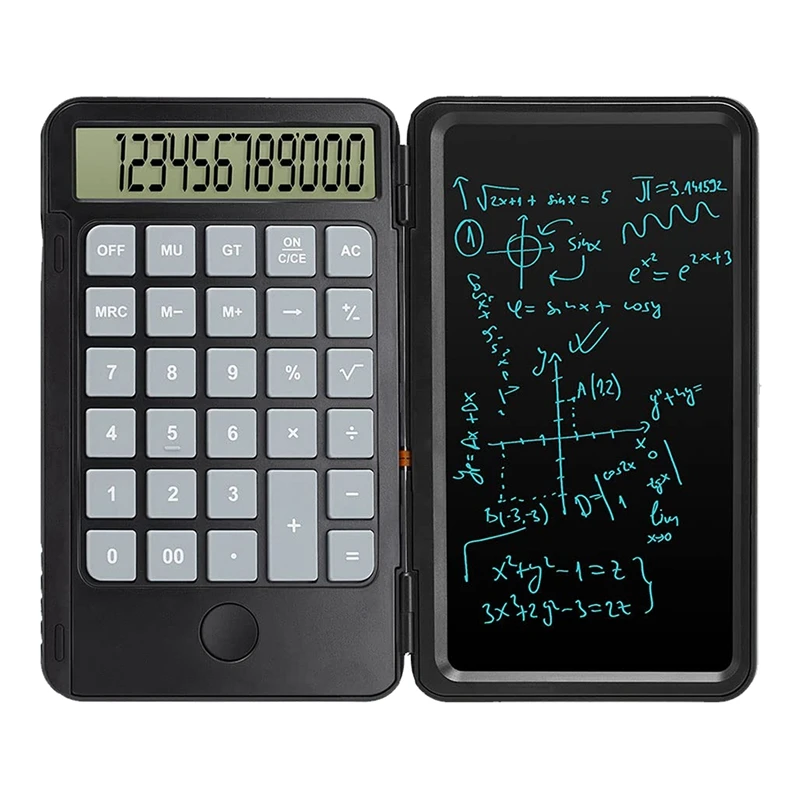 Calculator, 12-Digit Display With Erasable Writing Table, Rechargeable Hand Multi-Function Calculator For School Office
Calculator, 12-Digit Display With Erasable Writing Table, Rechargeable Hand Multi-Function Calculator For School Office