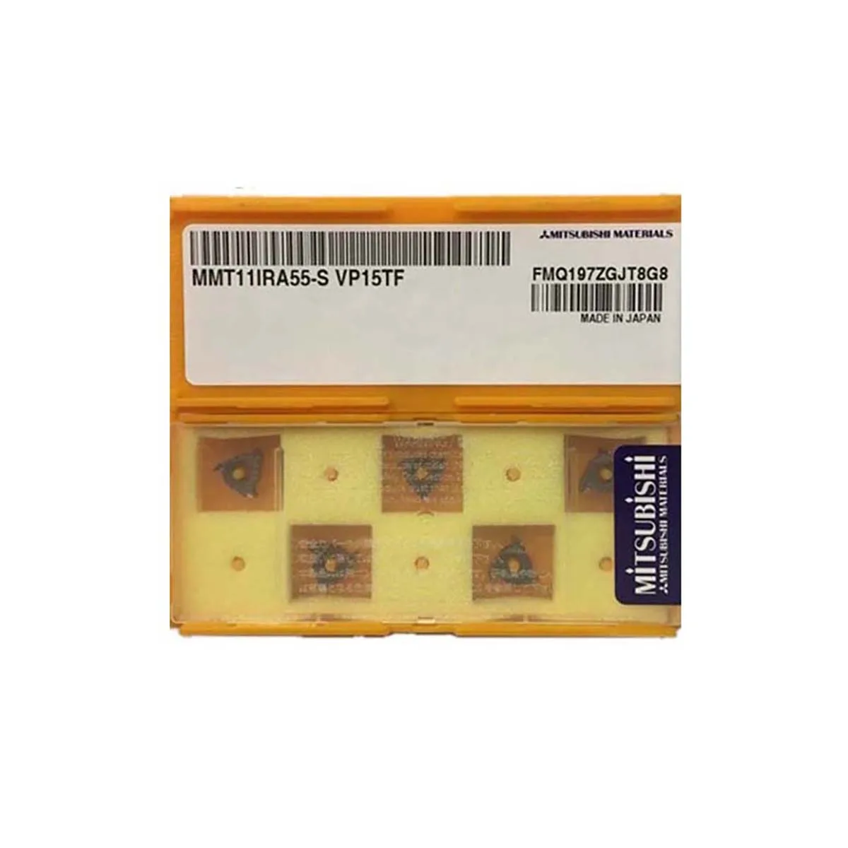 Mitsubish i 100% Original MMT11 MMT11IRA60 MMT11IR150ISO MMT11ERAG55 MMT11IR200ISO S VP15TF Treading Turning Toos Insert
Mitsubish i 100% Original MMT11 MMT11IRA60 MMT11IR150ISO MMT11ERAG55 MMT11IR200ISO S VP15TF Treading Turning Toos Insert