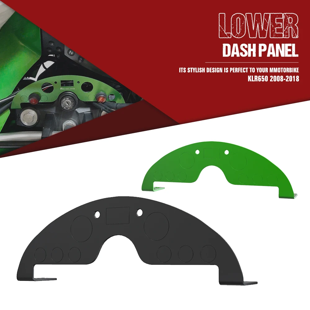 For Kawasaki KLR650 KLR 650 KLR650-E 2008 2009 2010 2011 2012 2013-2018 Motorcycle Lower Dash Panel Aftermarket Lower Dash Panel
For Kawasaki KLR650 KLR 650 KLR650-E 2008 2009 2010 2011 2012 2013-2018 Motorcycle Lower Dash Panel Aftermarket Lower Dash Panel