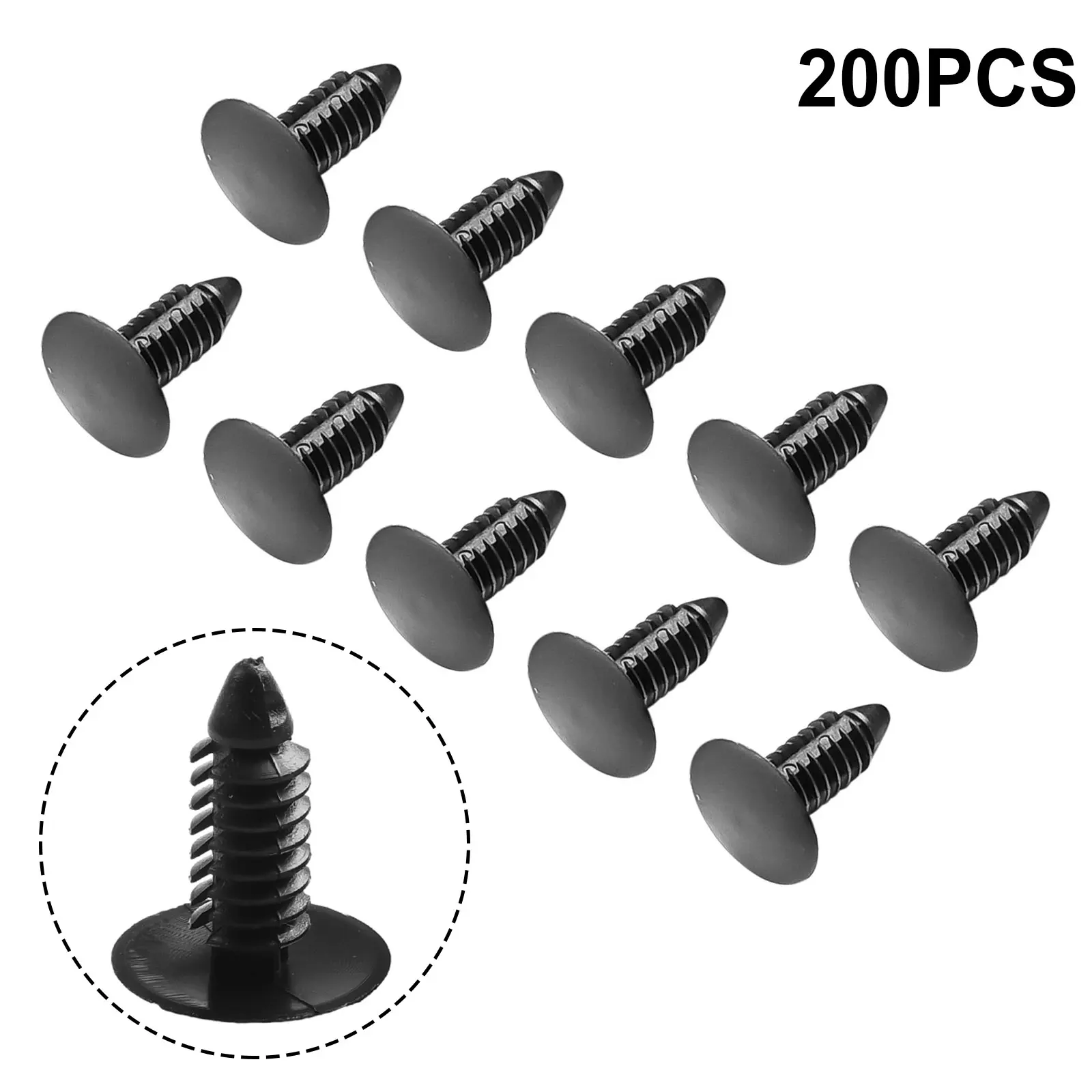 200pcs/set Rivets Car Accessories 1605396 200Pcs 8mm Hole Black Car Clips Direct Replacement Easy Installation Car
200pcs/set Rivets Car Accessories 1605396 200Pcs 8mm Hole Black Car Clips Direct Replacement Easy Installation Car