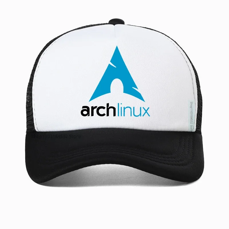 

Arch Linux Men Baseball Cap Unisex adjustable Dad Hat cool summer Mesh breathable Snapback hats Casquette