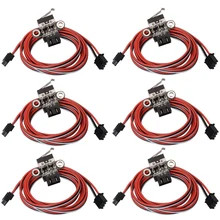 6 Pack Mechanical Endstop Limit Switch Module Endstop Switch Horizontal Type With 1M Cable For 3D Print Parts Ramps1.4
6 Pack Mechanical Endstop Limit Switch Module Endstop Switch Horizontal Type With 1M Cable For 3D Print Parts Ramps1.4