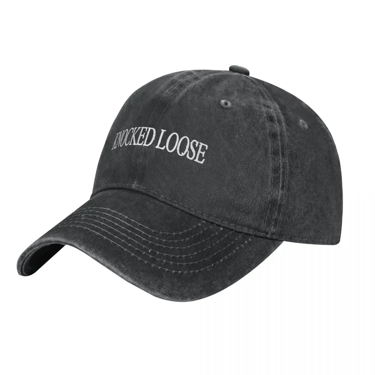 

Knocked Loose Merch Knocked Loose Logo Cowboy Hat Cosplay Fishing cap Trucker Cap beach hat Caps For Men Women's