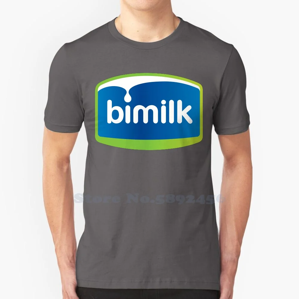 Повседневная футболка с логотипом Bimilk, высококачественные футболки из 100% хлопка с графическим рисунком
Повседневная футболка с логотипом Bimilk, высококачественные футболки из 100% хлопка с графическим рисунком