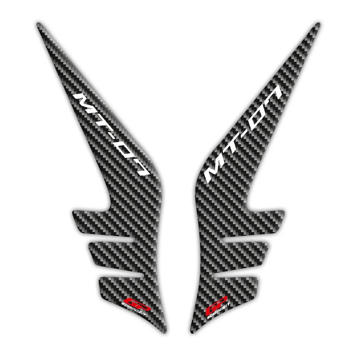 GP Composite For MT-07 2014-2017 Compatible Side Strip Sticker Pad Set Black-Carbon
GP Composite For MT-07 2014-2017 Compatible Side Strip Sticker Pad Set Black-Carbon