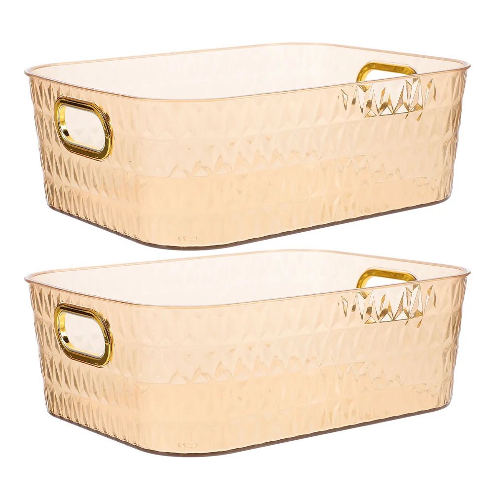 2 Pcs Storage Box Household Items Bathroom Toiletry Organizers Plastic Shelf
2 Pcs Storage Box Household Items Bathroom Toiletry Organizers Plastic Shelf