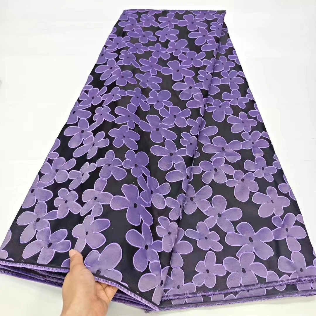 purple African Jacquard Brocade Lace Fabric 2024 French Nigerian Organza Lace Fabrics For Wedding Party Dresses Sewing Material
purple African Jacquard Brocade Lace Fabric 2024 French Nigerian Organza Lace Fabrics For Wedding Party Dresses Sewing Material