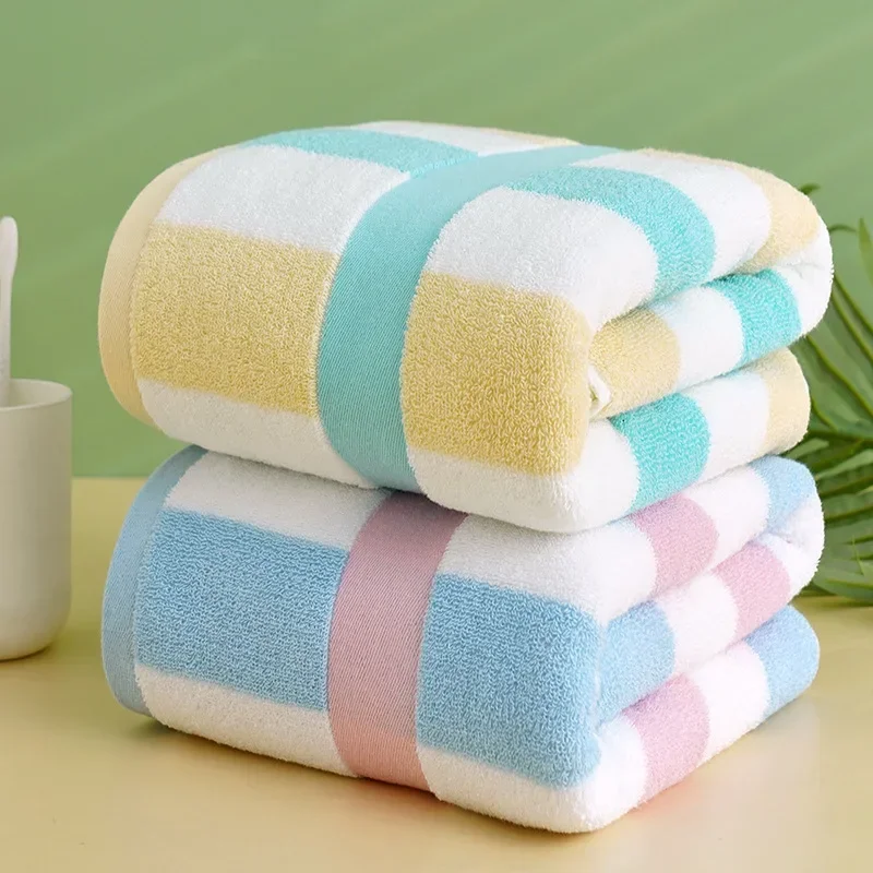 New Striped Bath Towel Household Pure Cotton Absorbent Cotton Towel Male and Female Couples Wrap Towel Bathroom
New Striped Bath Towel Household Pure Cotton Absorbent Cotton Towel Male and Female Couples Wrap Towel Bathroom