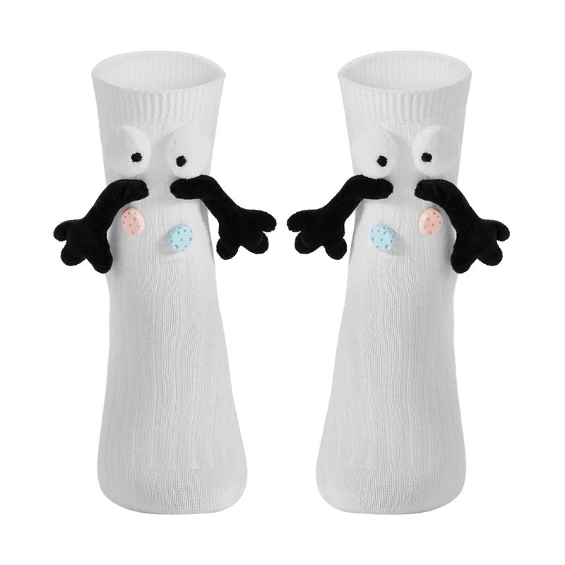 BeQeuewll Women Spring Fall Fashion Socks 3D Cartoon Coal Ball Doll Breathable Lovely Socks Mid-Tube Cute Socks Funny Gifts
BeQeuewll Women Spring Fall Fashion Socks 3D Cartoon Coal Ball Doll Breathable Lovely Socks Mid-Tube Cute Socks Funny Gifts