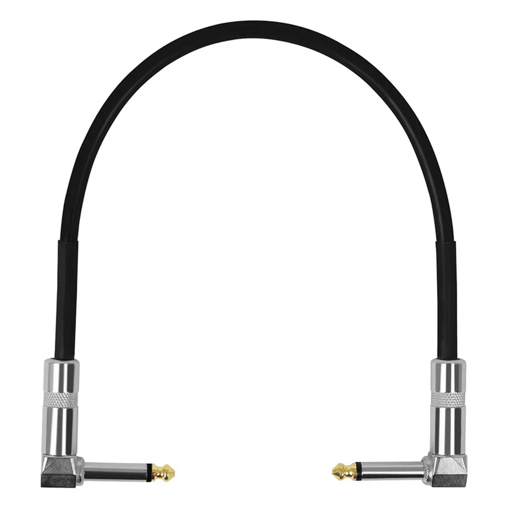 30cm 6.35mm Guitar Effects Pedal Cable Adapter 1/4in Plug Wire Right Angle Black For Guitar Effect Pedal Cables No Noise
30cm 6.35mm Guitar Effects Pedal Cable Adapter 1/4in Plug Wire Right Angle Black For Guitar Effect Pedal Cables No Noise