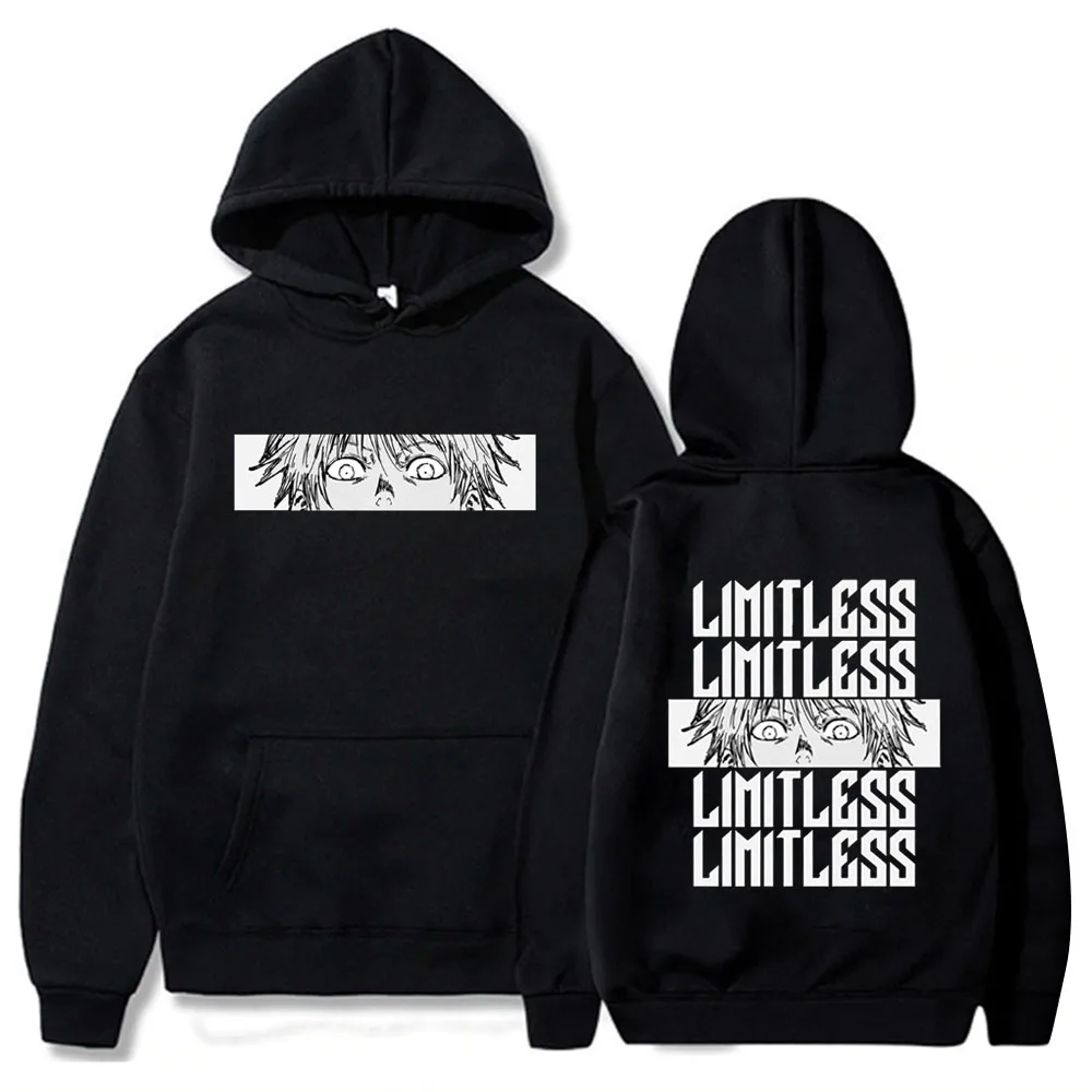 Gojo Limitless Jujutsu Kaisen Anime Hoodie Anime Japanese Hoodie Gift Cute for Her Him Harajuku Pullover Tops Sweatshirt
Gojo Limitless Jujutsu Kaisen Anime Hoodie Anime Japanese Hoodie Gift Cute for Her Him Harajuku Pullover Tops Sweatshirt