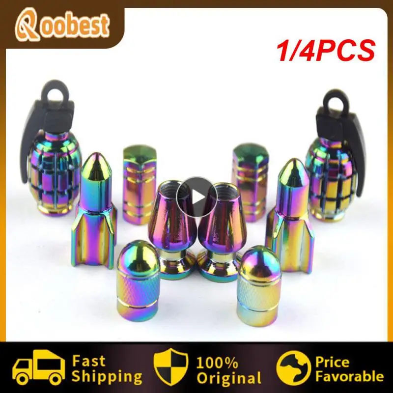 1/4PCS Set Tire Wheel Valve Multicolor Fashionable Car Tire Valve Stem Caps Dust Cover Car Styling Car Accessories 
1/4PCS Set Tire Wheel Valve Multicolor Fashionable Car Tire Valve Stem Caps Dust Cover Car Styling Car Accessories