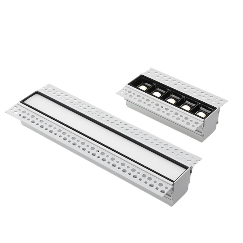 Recessed Downlight Linear Spotlight AC85-265V 10W 20W 40W Frosted Lens LED Spotlight Home Lighting Shopping Mall Background Wall 
Recessed Downlight Linear Spotlight AC85-265V 10W 20W 40W Frosted Lens LED Spotlight Home Lighting Shopping Mall Background Wall