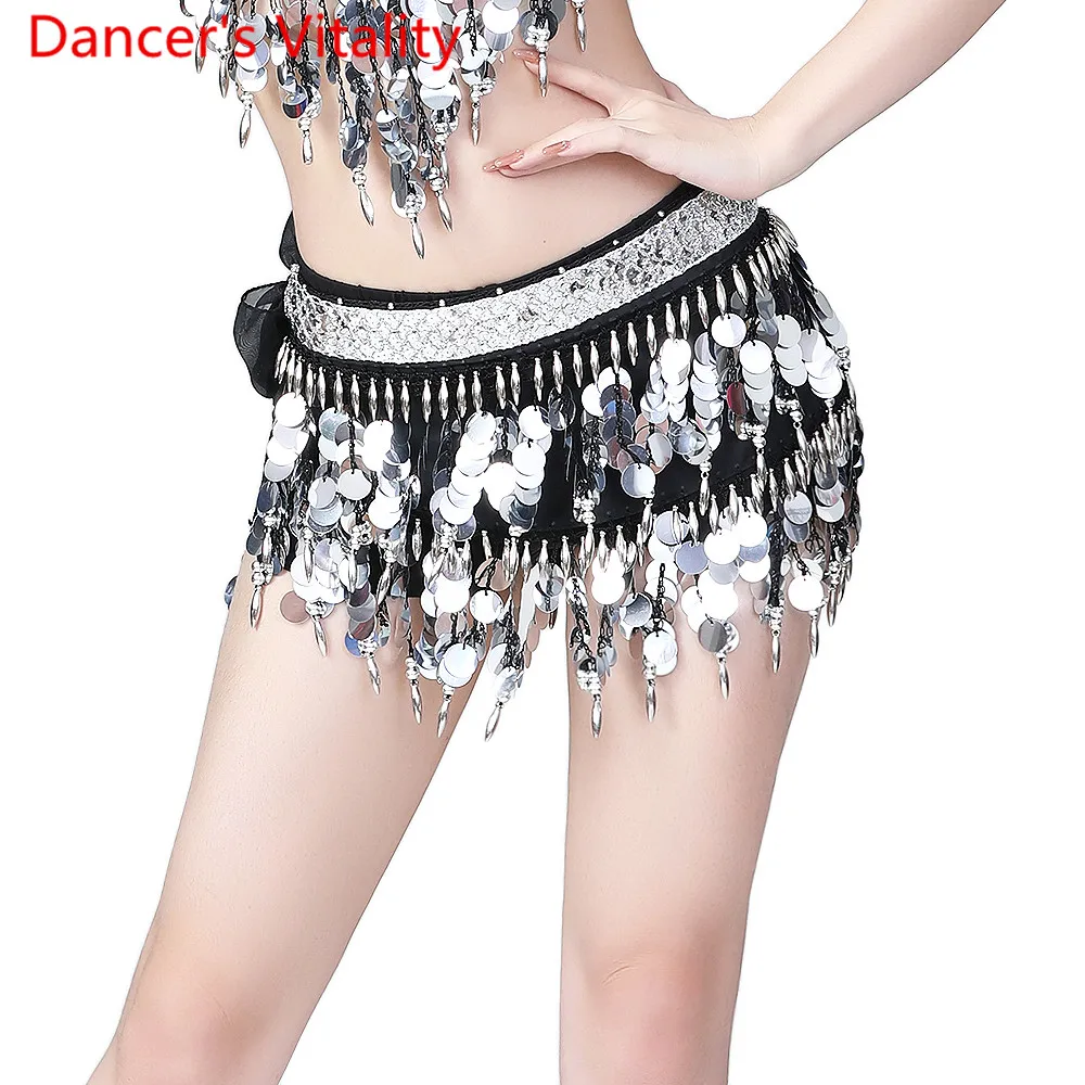 Women Belly Dance Coins Belt Belly dance Hip Scarf Costume Accessories Dancing Skirt Decoration
Women Belly Dance Coins Belt Belly dance Hip Scarf Costume Accessories Dancing Skirt Decoration