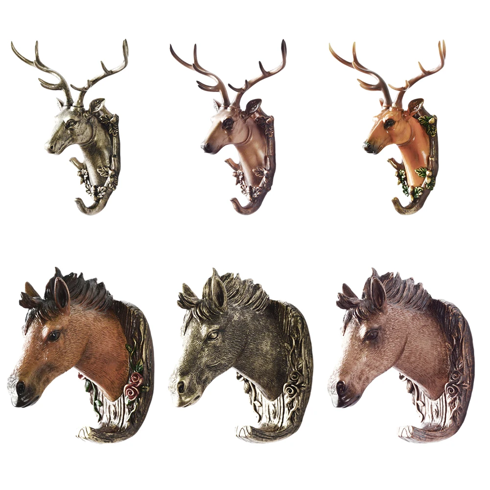 Creative wall and door accessory Animal head design No punch hole installation Traceless and space saving and durable
Creative wall and door accessory Animal head design No punch hole installation Traceless and space saving and durable
