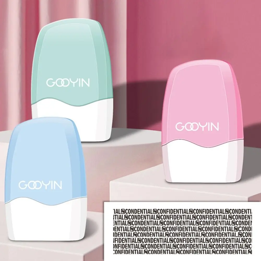 1PC New Confidential Stamp Identity Protection Roller Safety Stamps Express Privacy Random Code Photosensitive Seal Applicator
1PC New Confidential Stamp Identity Protection Roller Safety Stamps Express Privacy Random Code Photosensitive Seal Applicator