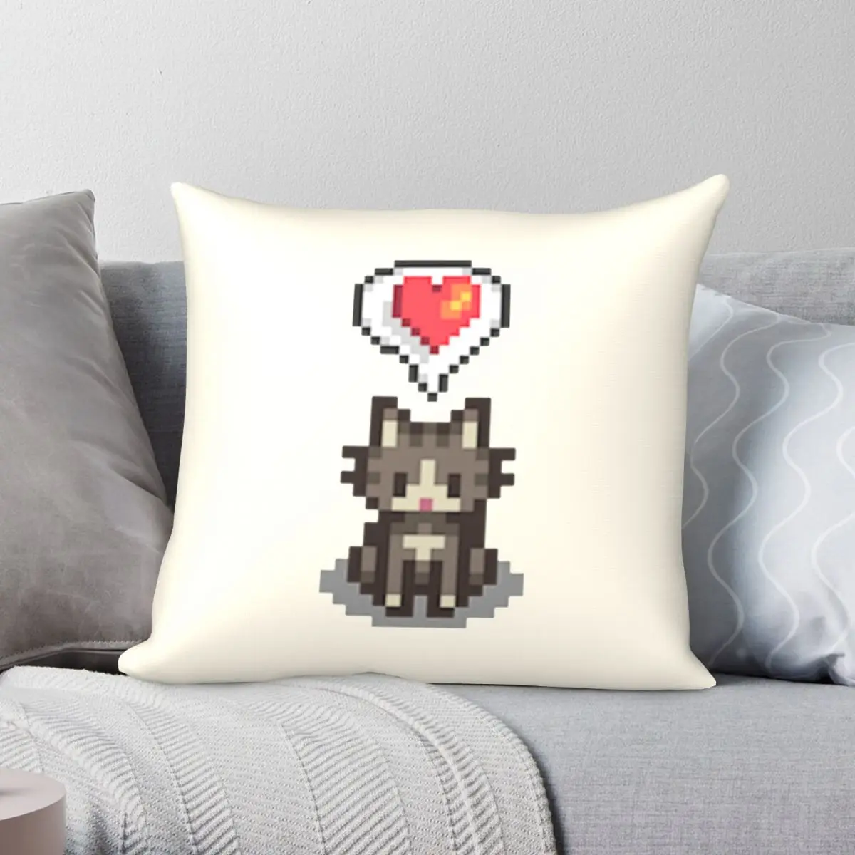 Stardew Valley Happy Grey наволочка с изображением кота полиэфирная льняная бархатная креативная Декоративная Подушка на молнии чехол для подушки 45x45
Stardew Valley Happy Grey наволочка с изображением кота полиэфирная льняная бархатная креативная Декоративная Подушка на молнии чехол для подушки 45x45