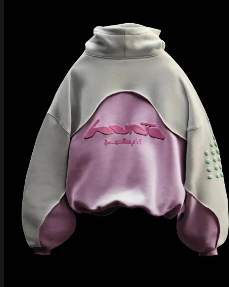 Mikydely Patchwork Color Contrast Letter-Printed Hoodie For Men And Women Unisex Long Sleeve Oversized drop Shoulder Hoodie
Mikydely Patchwork Color Contrast Letter-Printed Hoodie For Men And Women Unisex Long Sleeve Oversized drop Shoulder Hoodie