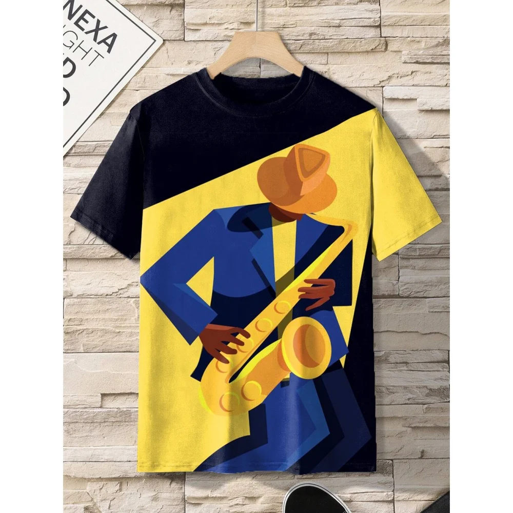 Men's T-Shirt Summer Tshirt Casual Short Sleeved Top O Neck T Shirt Loose Micro Elasticity Retro Fashion Breathable Men Clothing
Men's T-Shirt Summer Tshirt Casual Short Sleeved Top O Neck T Shirt Loose Micro Elasticity Retro Fashion Breathable Men Clothing