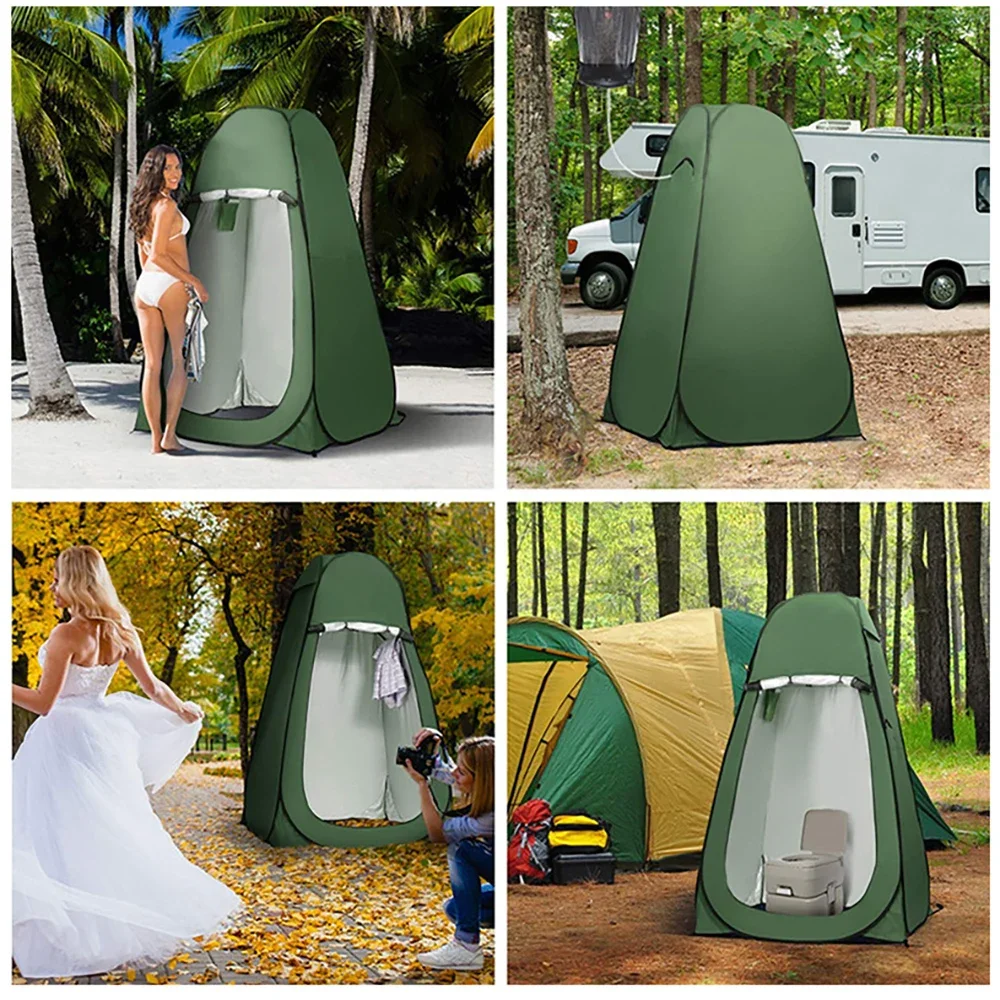 Lightweight Shower Toilet Changing Room Portable Tourist Camping Tent Bathing Tent UV Protection Beach Fishing Pop Up Tent
Lightweight Shower Toilet Changing Room Portable Tourist Camping Tent Bathing Tent UV Protection Beach Fishing Pop Up Tent