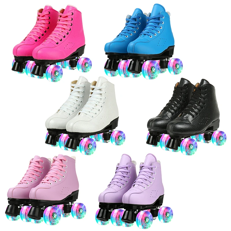 Artificial Leather Roller Skates Patines 4-wheel Skates Rollers for Skating Women Men Adult Two Line Skate Shoes PU Leather
Artificial Leather Roller Skates Patines 4-wheel Skates Rollers for Skating Women Men Adult Two Line Skate Shoes PU Leather