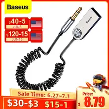 Baseus Aux Bluetooth Adapter Dongle Cable For Car 3.5mm Jack Aux Bluetooth 5.0 4.2 4.0 Receiver Speaker Audio Music Receiver Baseus Aux Bluetooth Adapter Dongle Cable For Car 3.5mm Jack Aux Bluetooth 5.0 4.2 4.0 Receiver Speaker Audio Music Receiver
