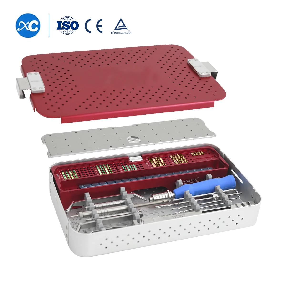 

Veterinary Orthopedic Plates Kit 1.6/2.4/3.2/4.0mm ALPS Veterinary Instrument kit Set for Vet Animal Surgical Surgery