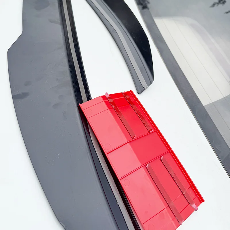 New Style Universal 3pcs Sedan Rear Trunk Tail Rear Wing Spoiler 117-127cm Adjustable DIY Refit Boot Wings Spoiler Car Accessory New Style Universal 3pcs Sedan Rear Trunk Tail Rear Wing Spoiler 117-127cm Adjustable DIY Refit Boot Wings Spoiler Car Accessory