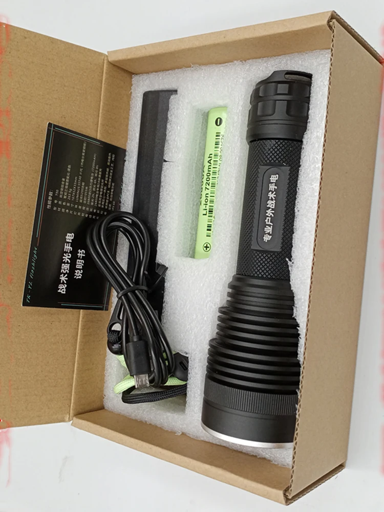 Strong flashlight super bright rechargeable home professional tactical outdoor diving long-range waterproof xenon working lamp
Strong flashlight super bright rechargeable home professional tactical outdoor diving long-range waterproof xenon working lamp