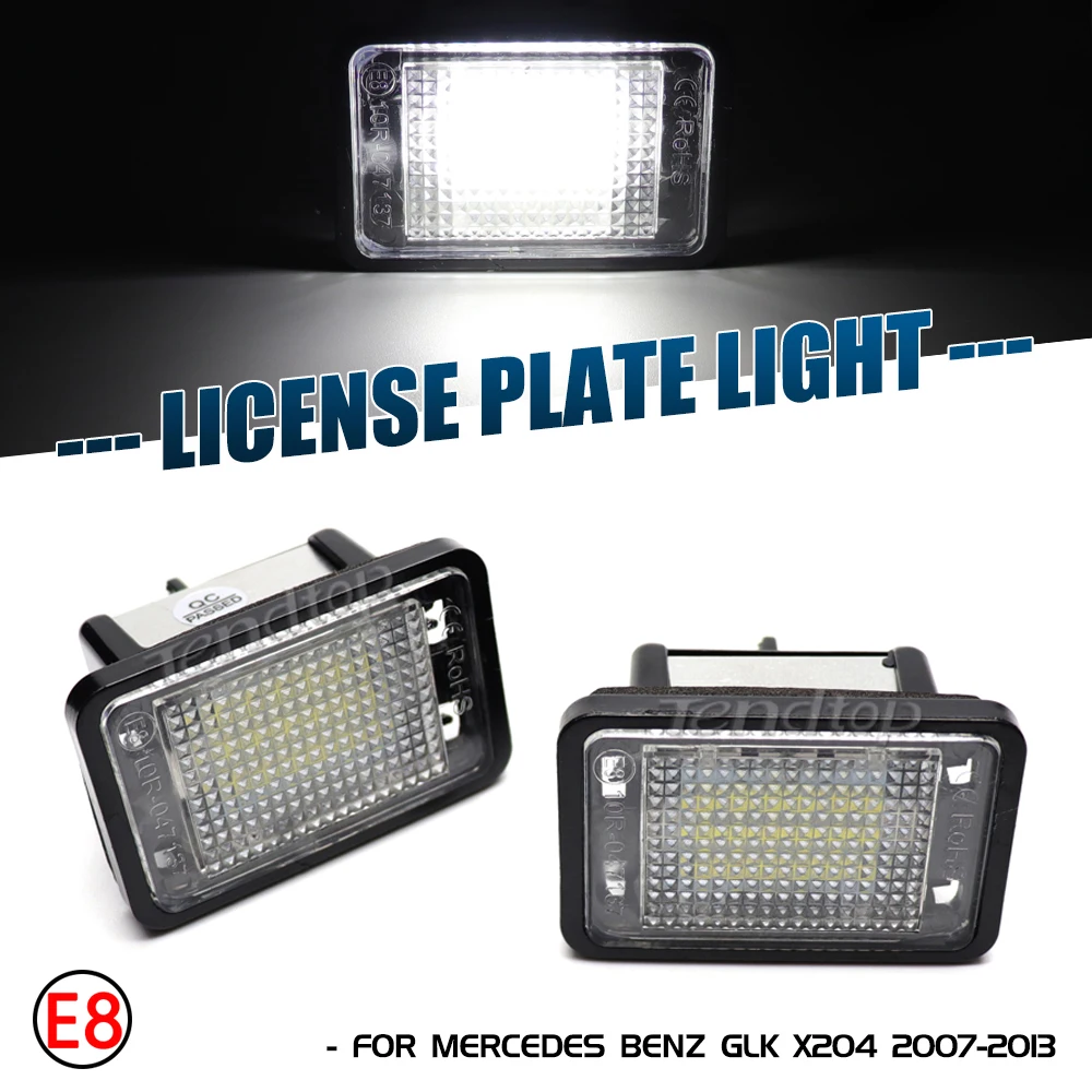2Pcs No Errors Car Number LED License Plate Light For Mercedes BENZ GLK X204 2007 2008 2009 2010 2011 2012 2013 Car Accessories
2Pcs No Errors Car Number LED License Plate Light For Mercedes BENZ GLK X204 2007 2008 2009 2010 2011 2012 2013 Car Accessories