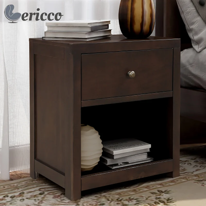 GERICCO Solid Wood Nightstands Bedside Table for Bedroom Vintage Dark Brown Sofa End Table Modern Minimalist Storage Night Stand
GERICCO Solid Wood Nightstands Bedside Table for Bedroom Vintage Dark Brown Sofa End Table Modern Minimalist Storage Night Stand