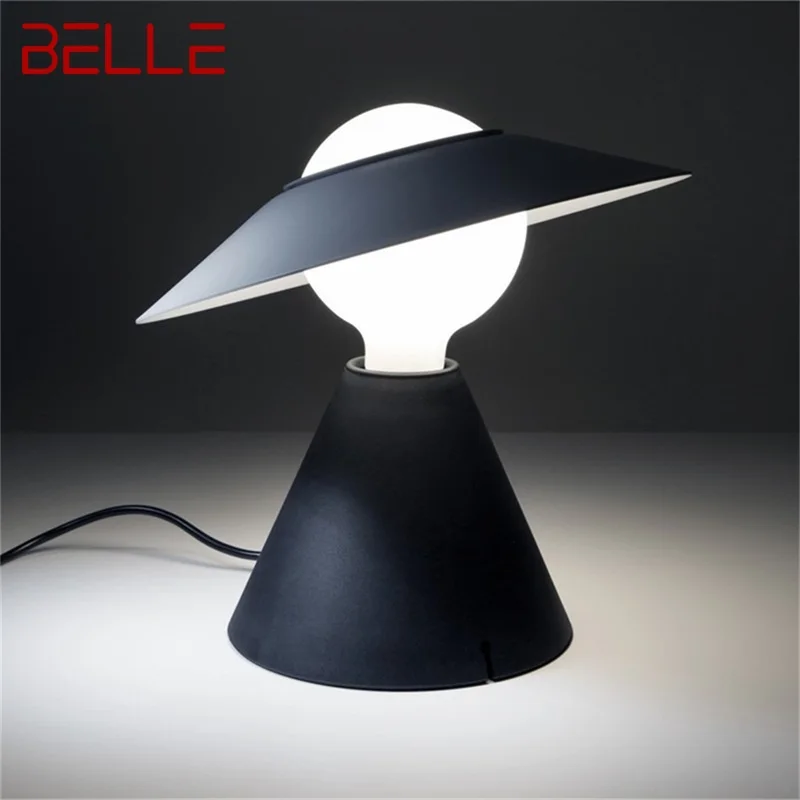 

Современная простая настольная лампа BELLE, креативная соломенная шляпа, дизайнерский планшетофон для гостиной, спальни, декоративная прикроватная тумба
