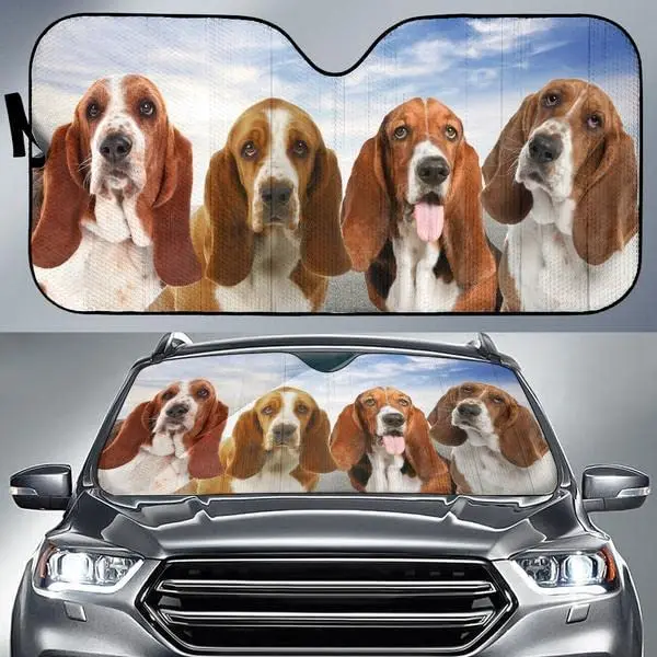 Funny Basset Hound Blue Sky Pattern Dog Lover Car Sunshade Gift Car Sunshade, Car Windshield Car Sunshade
Funny Basset Hound Blue Sky Pattern Dog Lover Car Sunshade Gift Car Sunshade, Car Windshield Car Sunshade