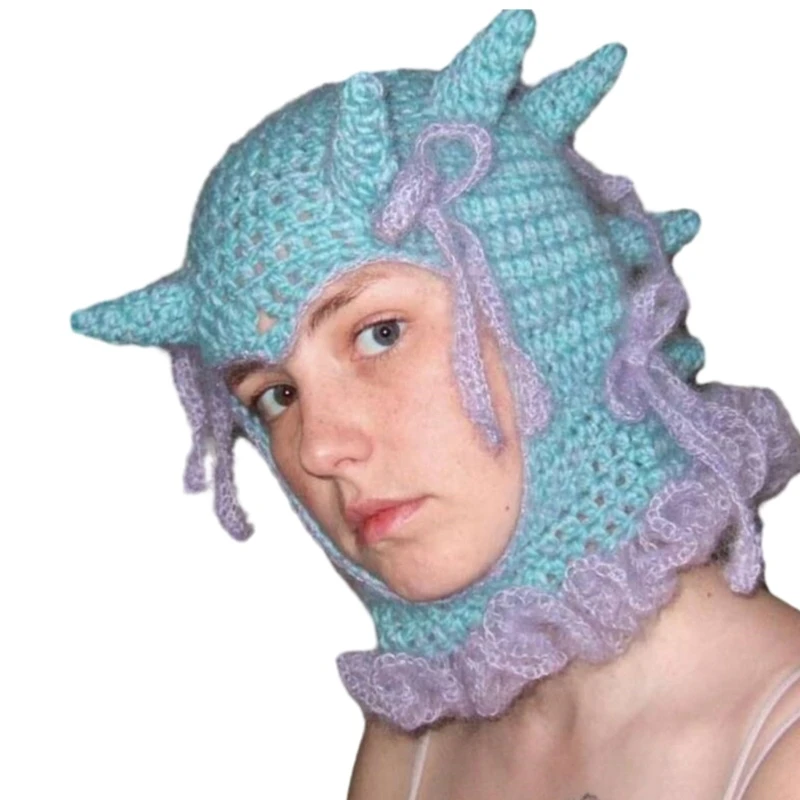 Fun Beanie Hat for Teens Autumn Winter Knitted Balaclava Halloween Party Photography Props Unique Knitted Flouncing Dropship
Fun Beanie Hat for Teens Autumn Winter Knitted Balaclava Halloween Party Photography Props Unique Knitted Flouncing Dropship