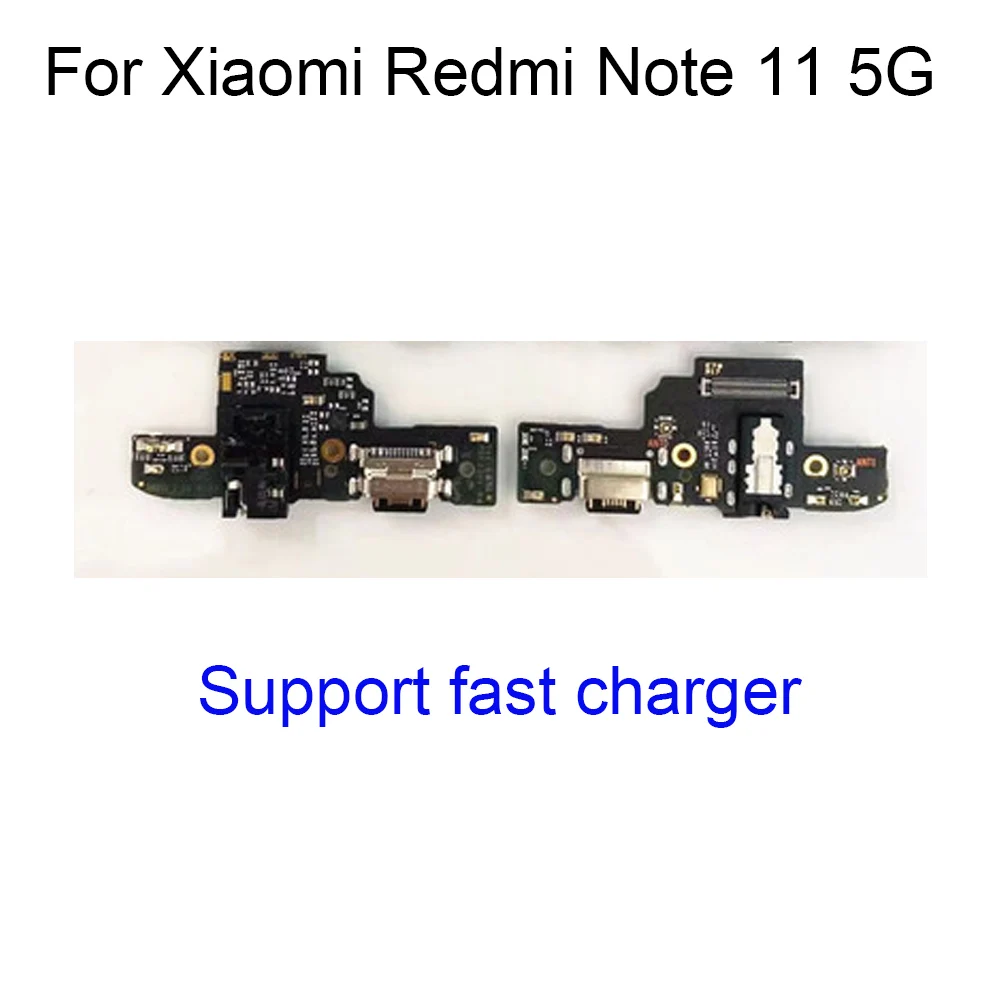 

USB Dock Charger Port Charging Flex Cable Microphone Main Board Motherboard For Xiaomi Redmi Note 11 5G fast charging Note11