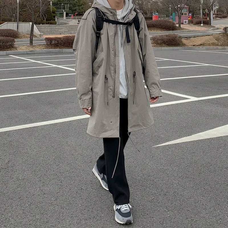2023 Men's Winter Luxury Cardigans Trench Male Fashion Overcoat Coat Loose Korean British Solid Coat Clothes Windbreaker A95
2023 Men's Winter Luxury Cardigans Trench Male Fashion Overcoat Coat Loose Korean British Solid Coat Clothes Windbreaker A95