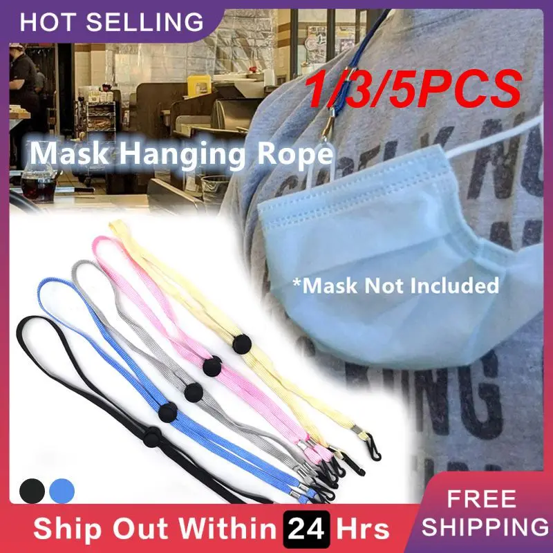 1/3/5PCS Anti-lost Sun Hat Wind Rope Mask Chain Nylon Neck Strap Lariat Lanyard Necklace Adjustable Mask Holder Glasses Hanging 
1/3/5PCS Anti-lost Sun Hat Wind Rope Mask Chain Nylon Neck Strap Lariat Lanyard Necklace Adjustable Mask Holder Glasses Hanging