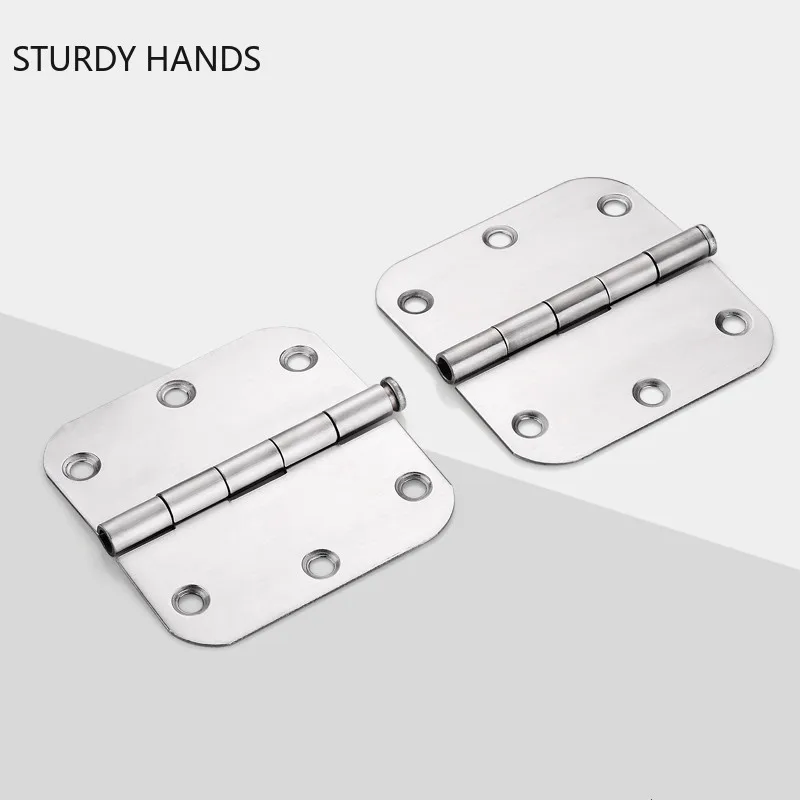 10Pcs Furniture Stainless Steel Hinges Cabinet Door Connector Removable Fillet Hinge 6 Mounting Holes Home Durable Hardware
10Pcs Furniture Stainless Steel Hinges Cabinet Door Connector Removable Fillet Hinge 6 Mounting Holes Home Durable Hardware