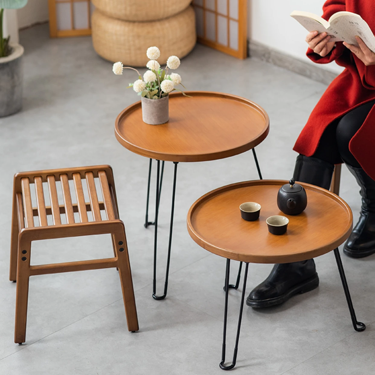 Folding round table outdoor courtyard picnic camping portable tea table bamboo small online celebrity picnic tables and chairs.
Folding round table outdoor courtyard picnic camping portable tea table bamboo small online celebrity picnic tables and chairs.